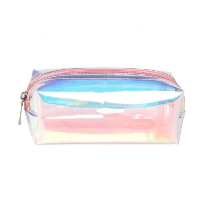 Laser Tpu Waterproof Toiletry Bags Pen Bag Holographic Cosmetic Bag Makeup Bag