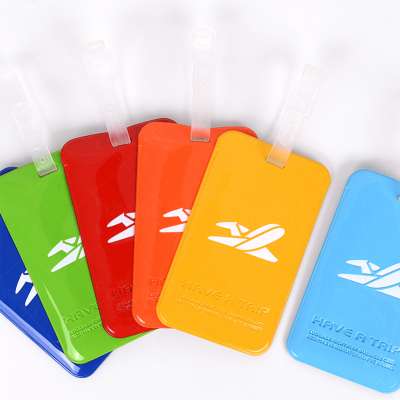 Wholesale PVC Custom Logo Luggage Tag