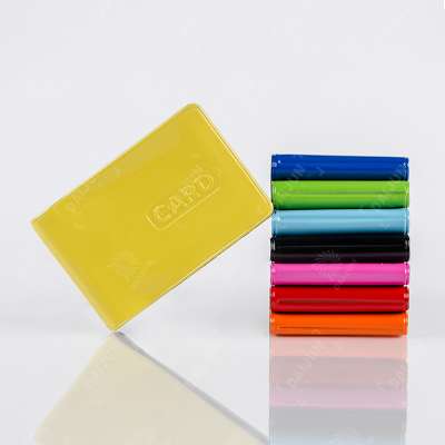 hot selling PU leather 10 cards wallet business id credit card holder