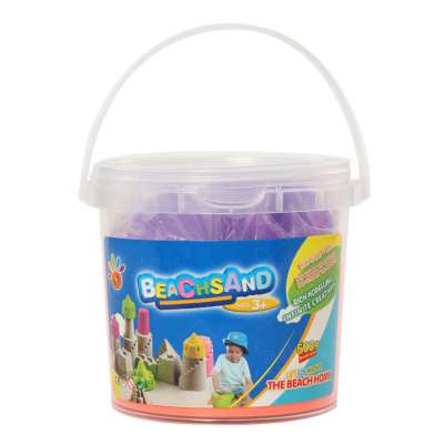 Kids DIY Magic Sand Play Beach Sand Fluffy 3C Non toxic Educational Colored Dynamic Modeling Moon Sand