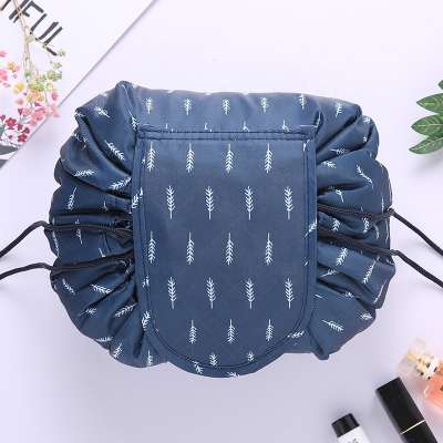 Custom logo Toiletry Bags Travel Nylon Draw String Cosmetic bag Cosmetic Packaging Bag